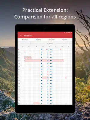 Holidays and Vacations android App screenshot 1